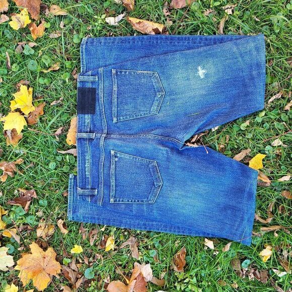 Neuw Iggy Skinny Jeans Ripped Knee Blue Men's  30 - Picture 7 of 9